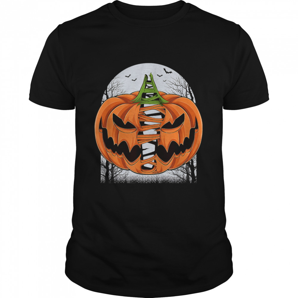 Halloween Scary Pumpkin Face Costume T-Shirt
