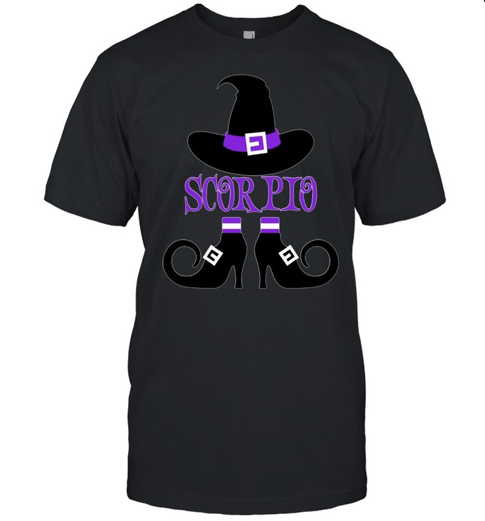 Halloween Scorpio Witch Shirt
