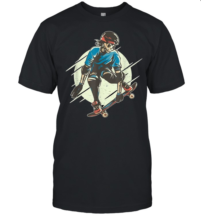 Halloween Skater Skeleton, Man Halloween 2021 Shirt