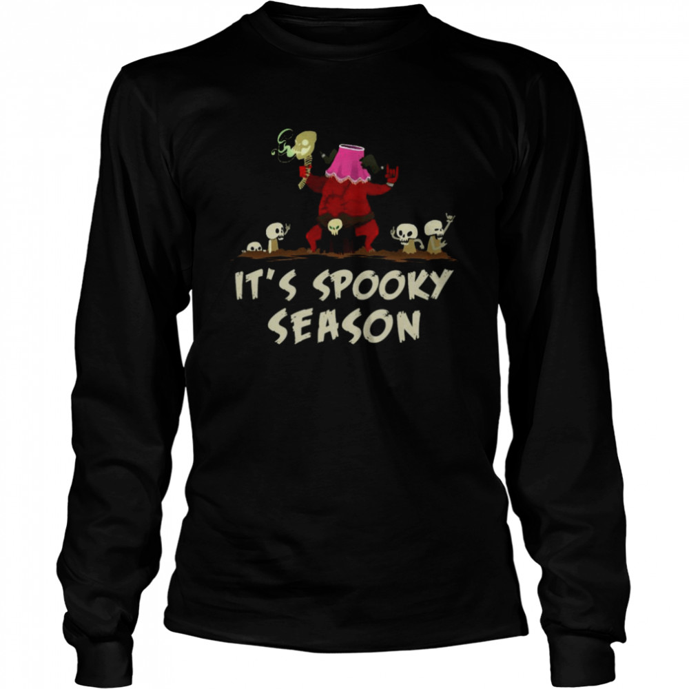 Halloween Skull It’S Spooky Season’Skeleton T-Shirt 2 » Cool Gifts for You - Mfamilygift Halloween Skull It’S Spooky Season’Skeleton T-Shirt 2