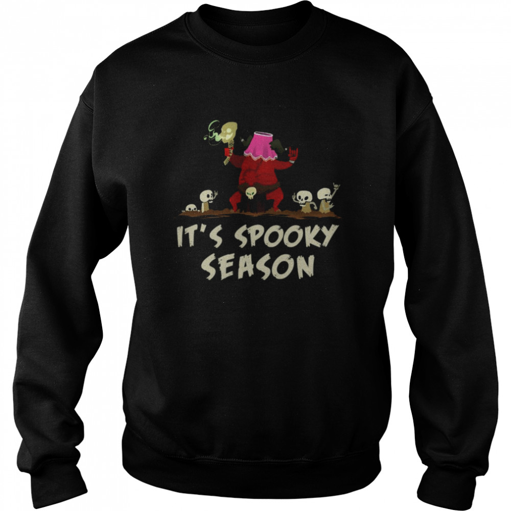 Halloween Skull It’S Spooky Season’Skeleton T-Shirt 3 » Cool Gifts for You - Mfamilygift Halloween Skull It’S Spooky Season’Skeleton T-Shirt 3