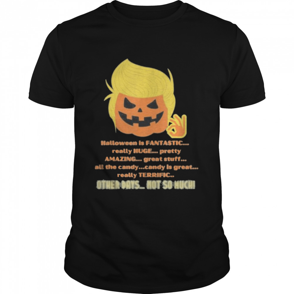 Halloween Trump Pumpkin Costume Shirt Halloween Trump Pumpkin Costume Shirt