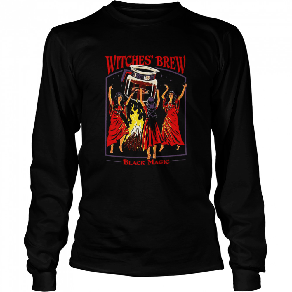 Halloween Witches’ Brew Black Magic Coffee T-Shirt 2 » Cool Gifts for You - Mfamilygift Halloween Witches’ Brew Black Magic Coffee T-Shirt 2