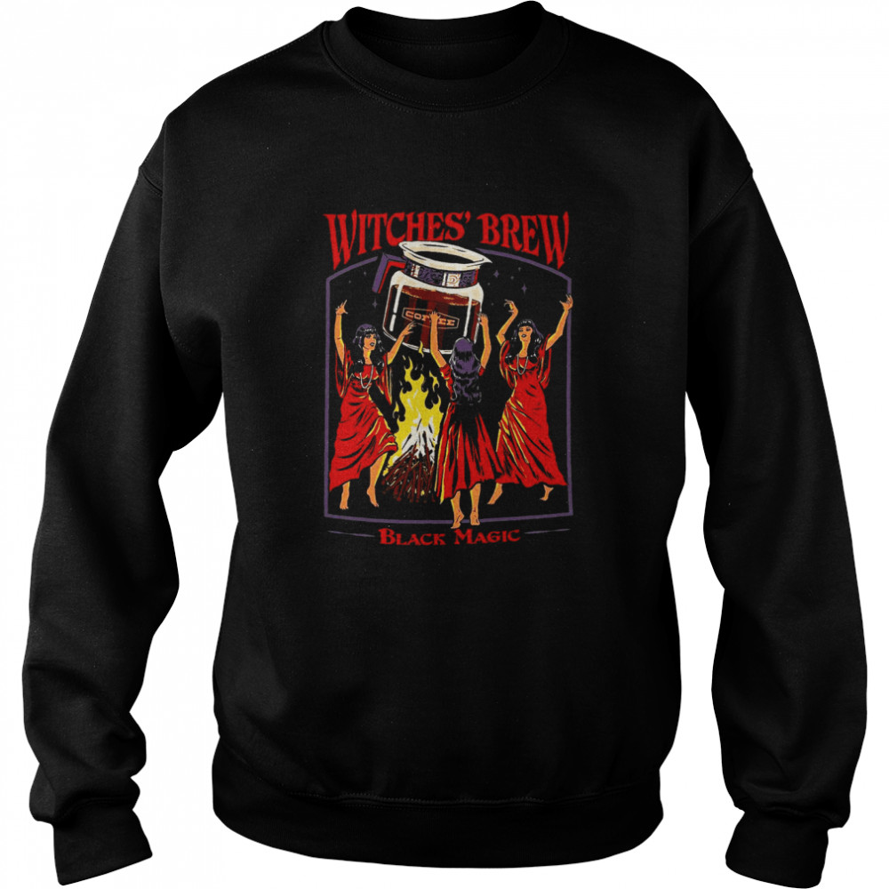 Halloween Witches’ Brew Black Magic Coffee T-Shirt 3 » Cool Gifts for You - Mfamilygift Halloween Witches’ Brew Black Magic Coffee T-Shirt 3