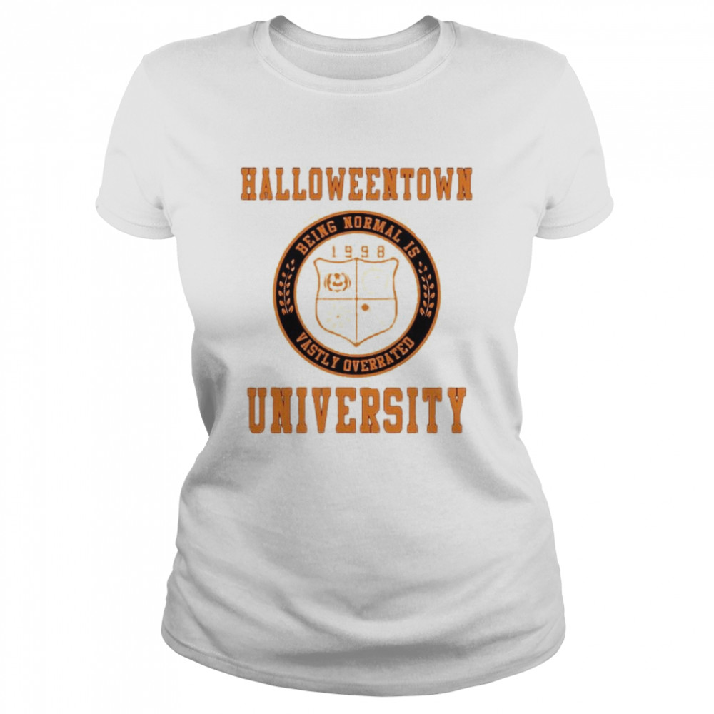Halloweentown University Being Normal Is Vastly Overrated Shirt 1 » Cool Gifts for You - Mfamilygift Halloweentown University Being Normal Is Vastly Overrated Shirt 1