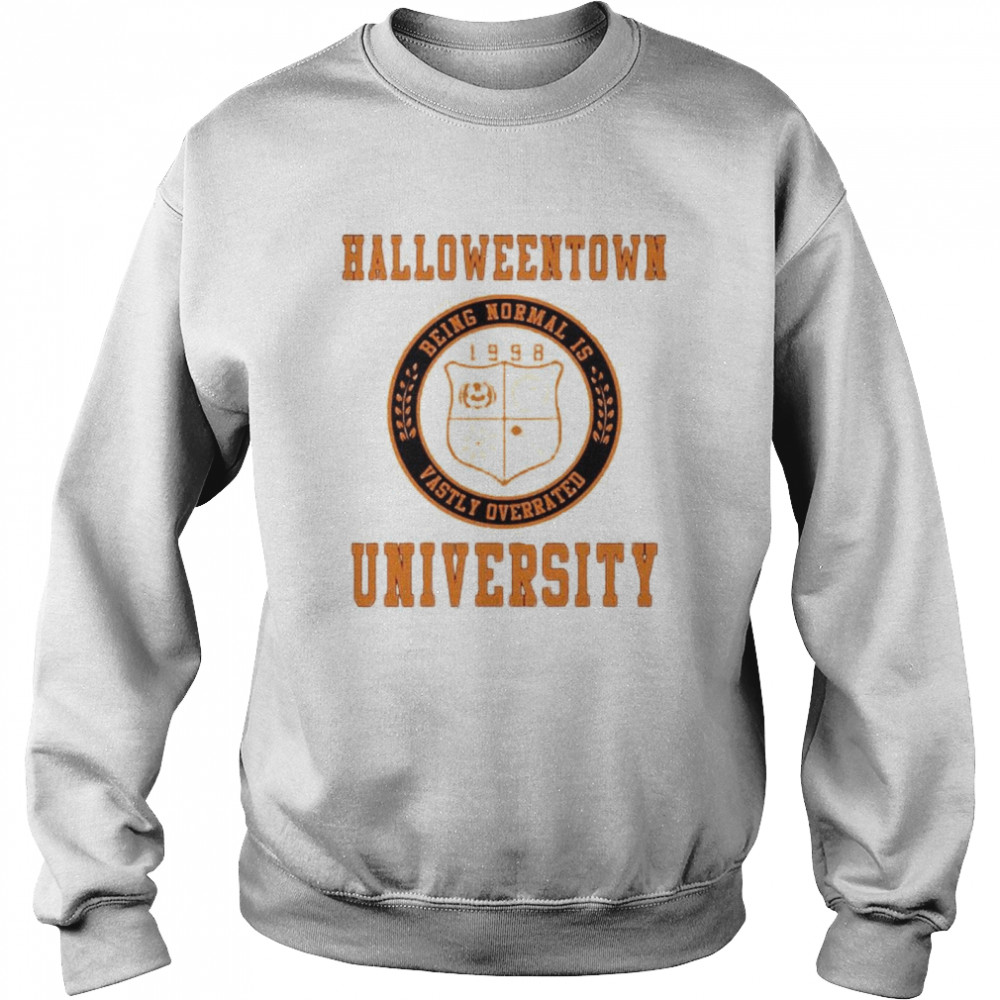 Halloweentown University Being Normal Is Vastly Overrated Shirt 3 » Cool Gifts for You - Mfamilygift Halloweentown University Being Normal Is Vastly Overrated Shirt 3