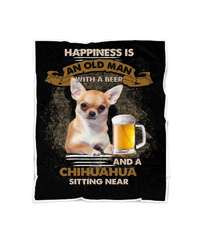 Happiness Is An Old Man With A Beer And A Chihuahua Sitting Near Tumbler 1 » Cool Gifts for You - Mfamilygift Happiness Is An Old Man With A Beer And A Chihuahua Sitting Near Tumbler 1