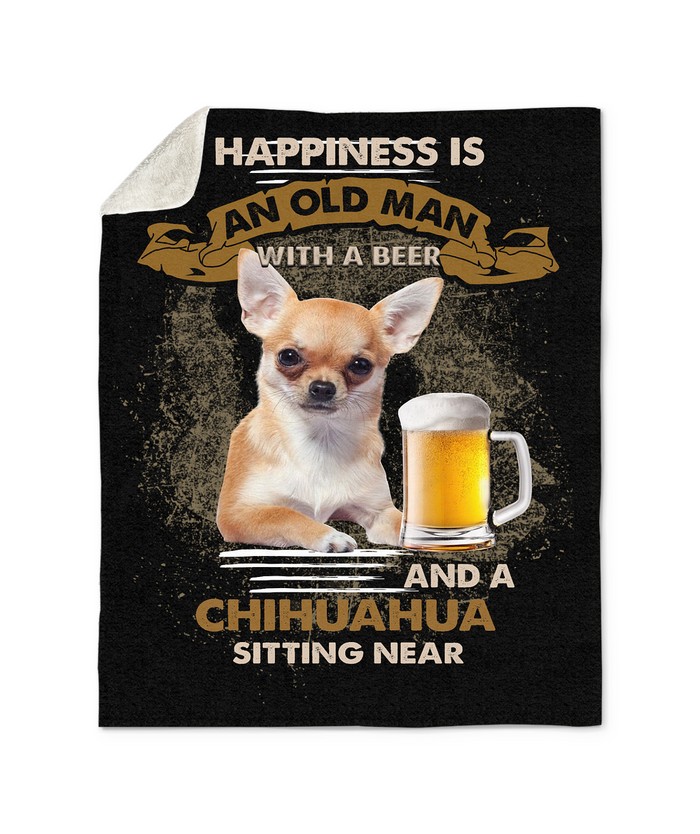 Happiness Is An Old Man With A Beer And A Chihuahua Sitting Near Tumbler 2 » Cool Gifts for You - Mfamilygift Happiness Is An Old Man With A Beer And A Chihuahua Sitting Near Tumbler 2