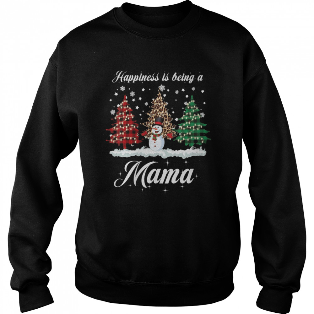 Happiness Is Being A Mama Matching Family Christmas Trees Shirt 3 » Cool Gifts for You - Mfamilygift Happiness Is Being A Mama Matching Family Christmas Trees Shirt 3