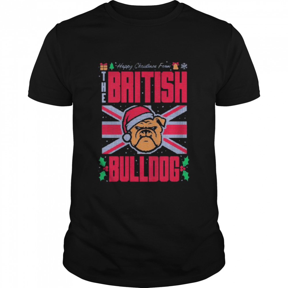 Happy Christmas From The British Bulldog Shirt