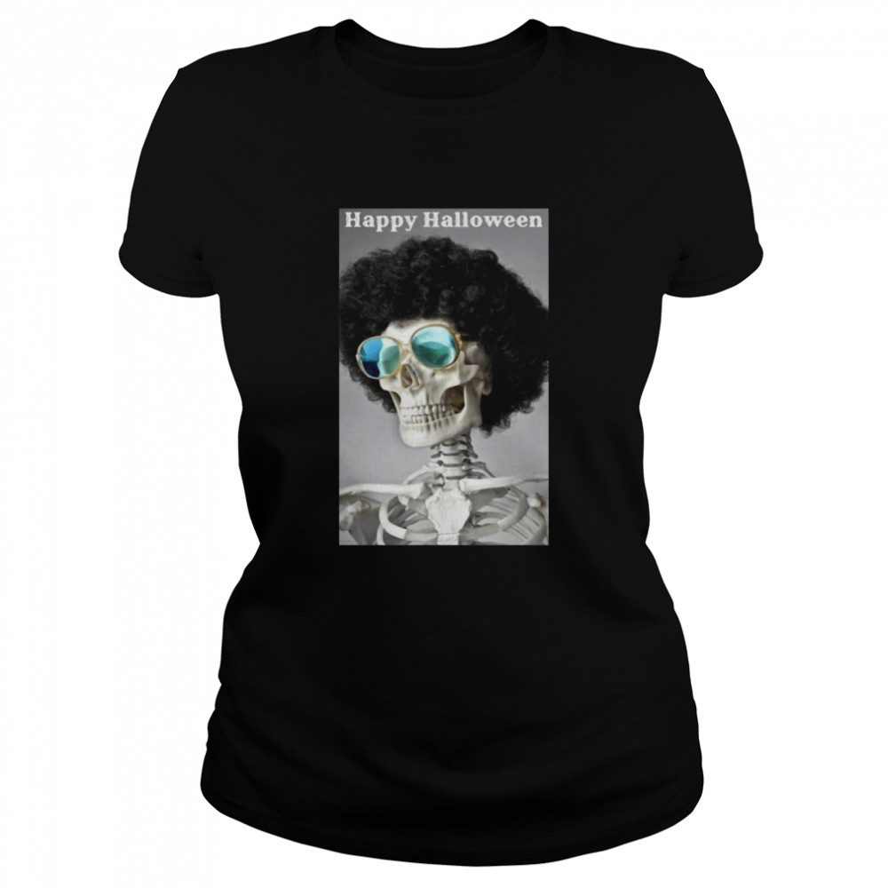 Happy Halloween Addition Skeleton With Sunglasses T-Shirt 1 » Cool Gifts for You - Mfamilygift Happy Halloween Addition Skeleton With Sunglasses T-Shirt 1
