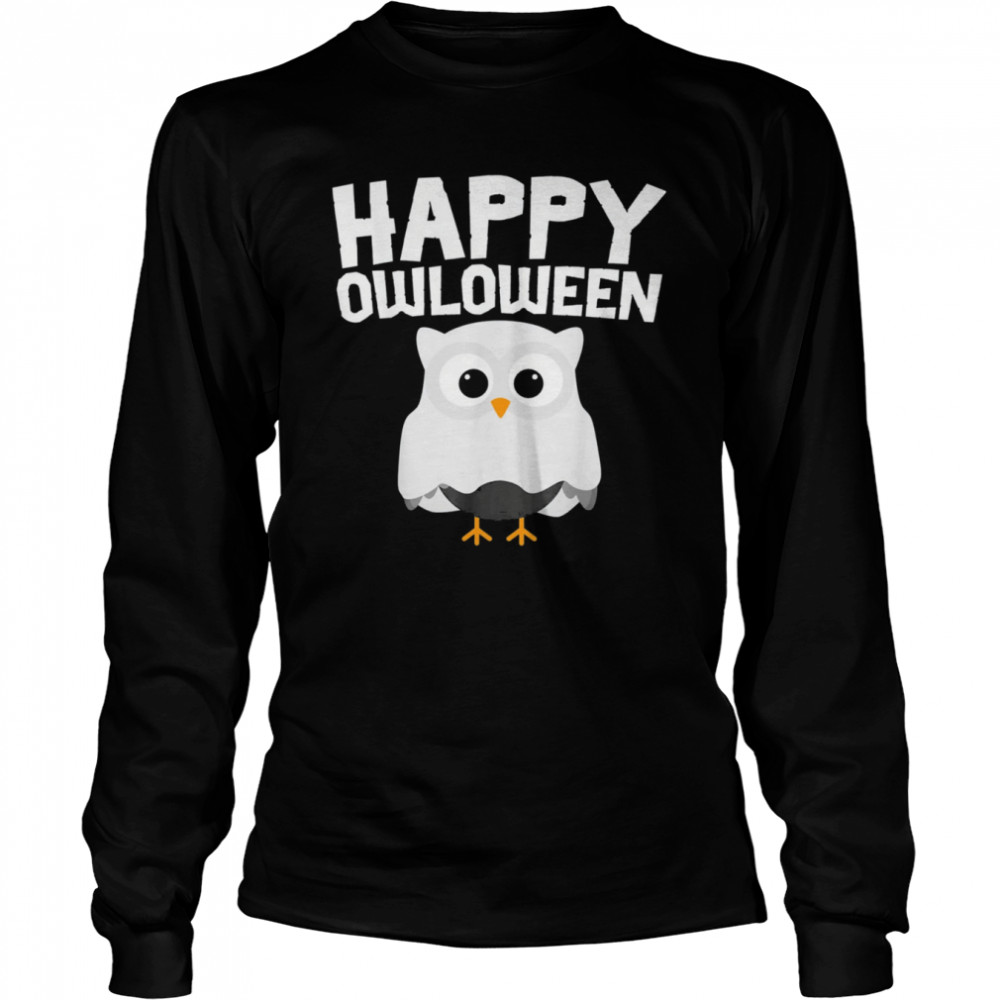 Happy Owloween Cute Ghost Owl Lovers Halloween Shirt 2 » Cool Gifts for You - Mfamilygift Happy Owloween Cute Ghost Owl Lovers Halloween Shirt 2