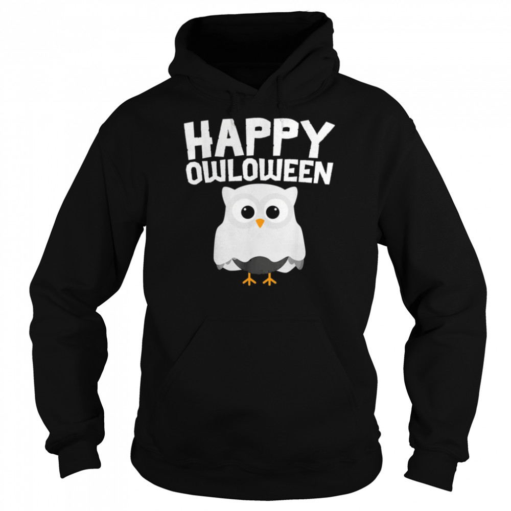 Happy Owloween Cute Ghost Owl Lovers Halloween Shirt 4 » Cool Gifts for You - Mfamilygift Happy Owloween Cute Ghost Owl Lovers Halloween Shirt 4
