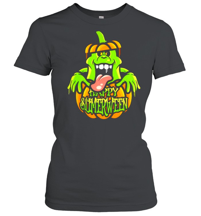 Happy Slimerween Halloween Shirt 1 » Cool Gifts for You - Mfamilygift Happy Slimerween Halloween Shirt 1