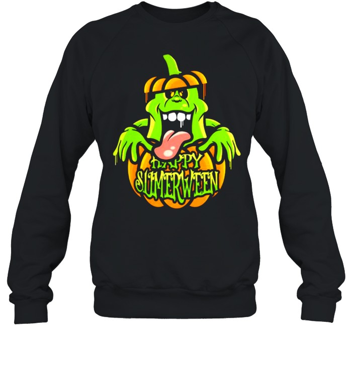 Happy Slimerween Halloween Shirt 3 » Cool Gifts for You - Mfamilygift Happy Slimerween Halloween Shirt 3