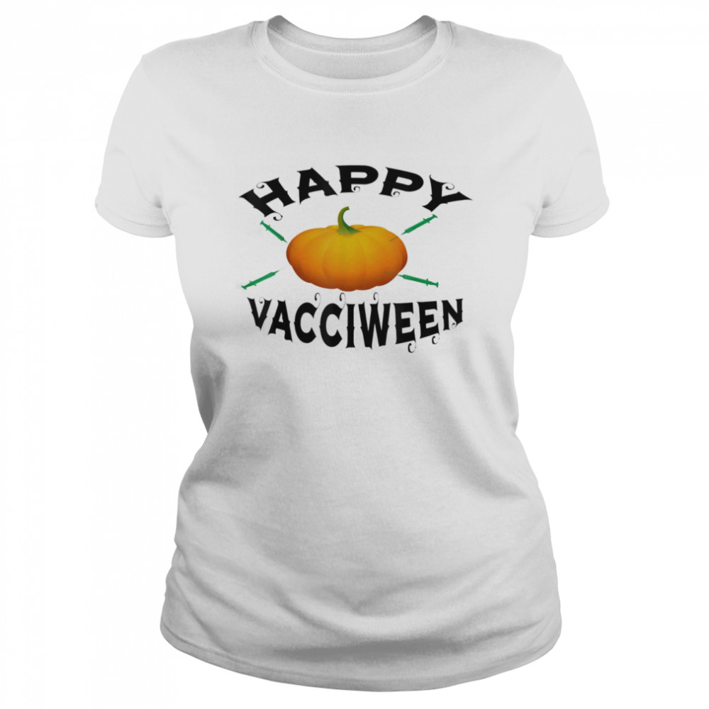 Happy Vacciween Halloween Shirt 1 » Cool Gifts for You - Mfamilygift Happy Vacciween Halloween Shirt 1