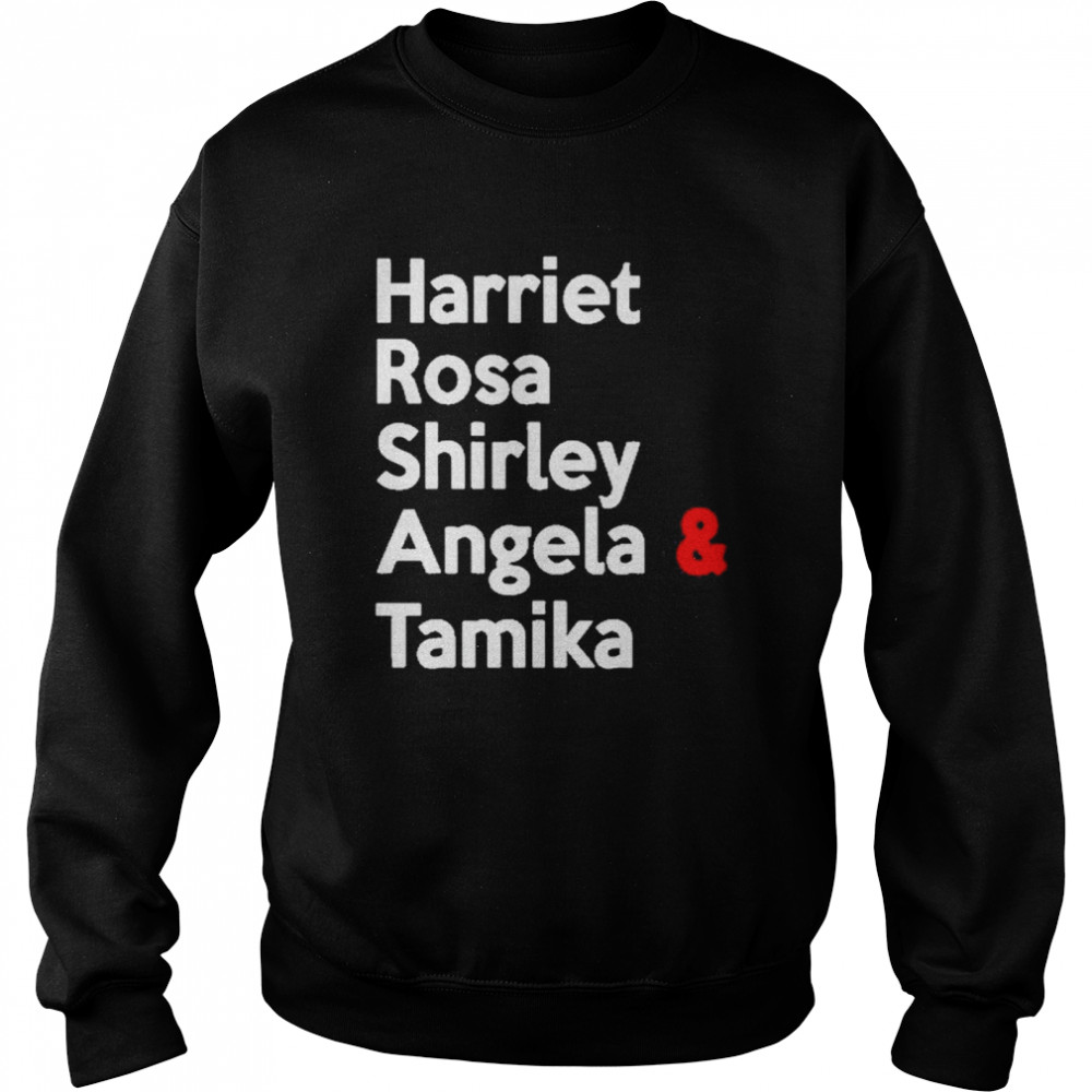 Harriet Rosa Shirley Angela Tamika Meaning Shirt 3 » Cool Gifts for You - Mfamilygift Harriet Rosa Shirley Angela Tamika Meaning Shirt 3