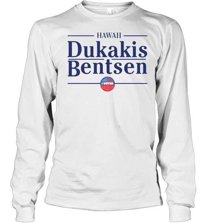 Hawaii Dukakis Bentsen I Vote Shirt 2 » Cool Gifts for You - Mfamilygift Hawaii Dukakis Bentsen I Vote Shirt 2