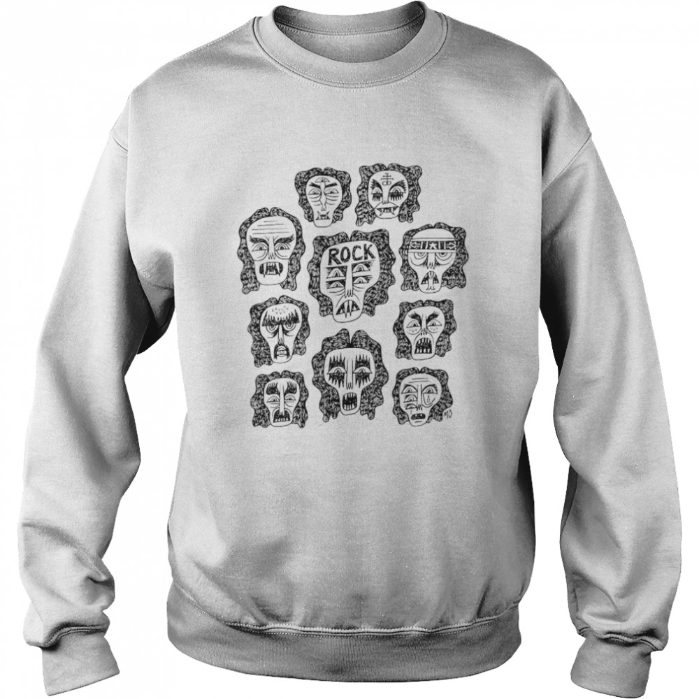 Headbangers Rock Skulls Shirt 3 » Cool Gifts for You - Mfamilygift Headbangers Rock Skulls Shirt 3