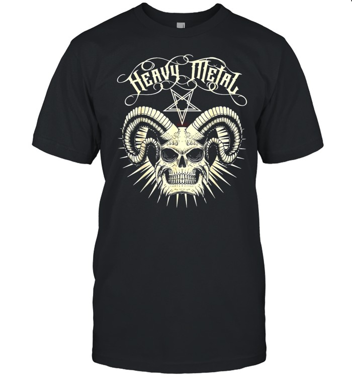Heavy Metal Band Fan Geschenk Metalhead Schwarz Gothic Style T-Shirt