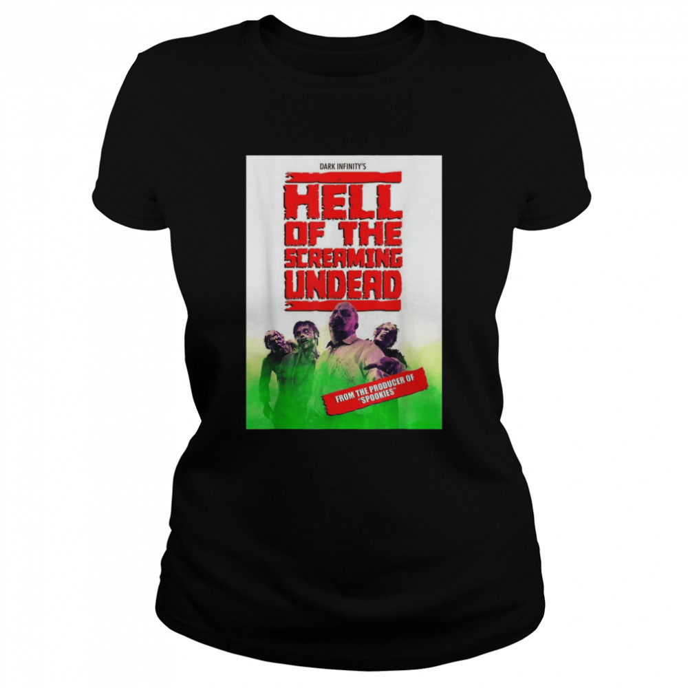 Hell Of The Screaming Undead Halloween Shirt 1 » Cool Gifts for You - Mfamilygift Hell Of The Screaming Undead Halloween Shirt 1