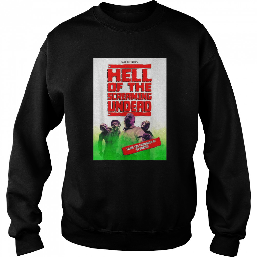 Hell Of The Screaming Undead Halloween Shirt 3 » Cool Gifts for You - Mfamilygift Hell Of The Screaming Undead Halloween Shirt 3