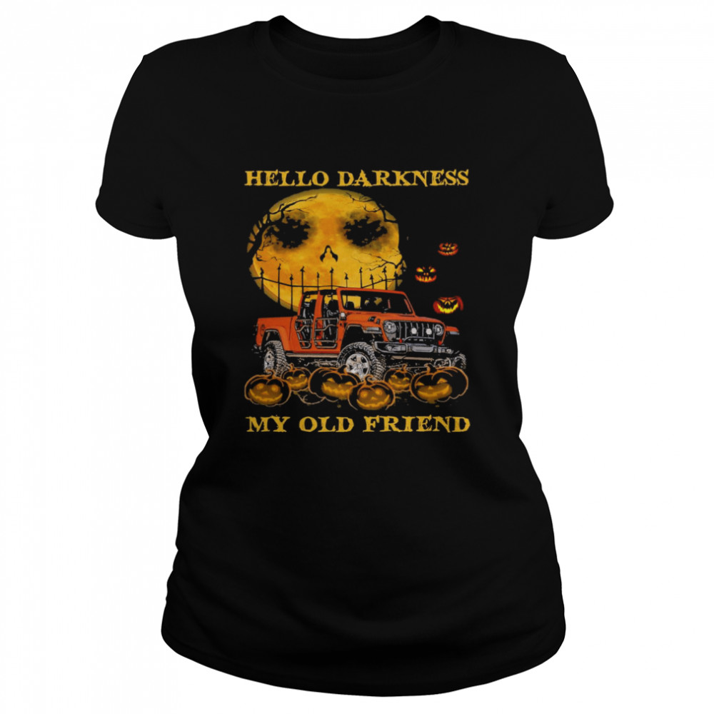 Hello Darkness My Old Friends Halloween Shirt 1 » Cool Gifts for You - Mfamilygift Hello Darkness My Old Friends Halloween Shirt 1