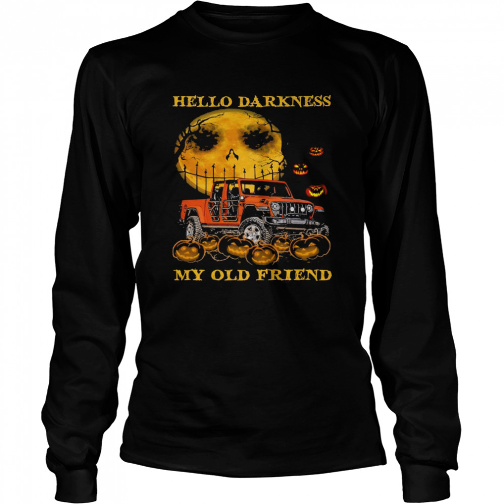 Hello Darkness My Old Friends Halloween Shirt 2 » Cool Gifts for You - Mfamilygift Hello Darkness My Old Friends Halloween Shirt 2