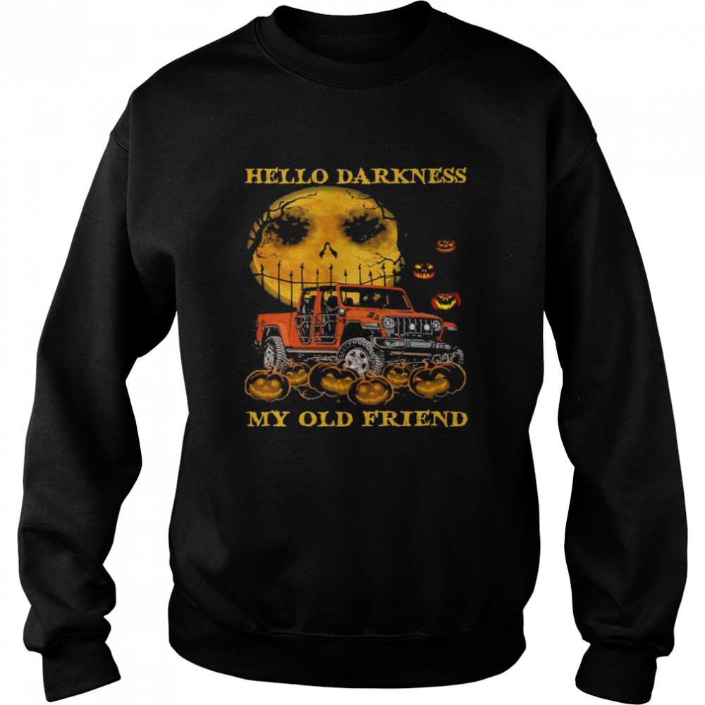 Hello Darkness My Old Friends Halloween Shirt 3 » Cool Gifts for You - Mfamilygift Hello Darkness My Old Friends Halloween Shirt 3