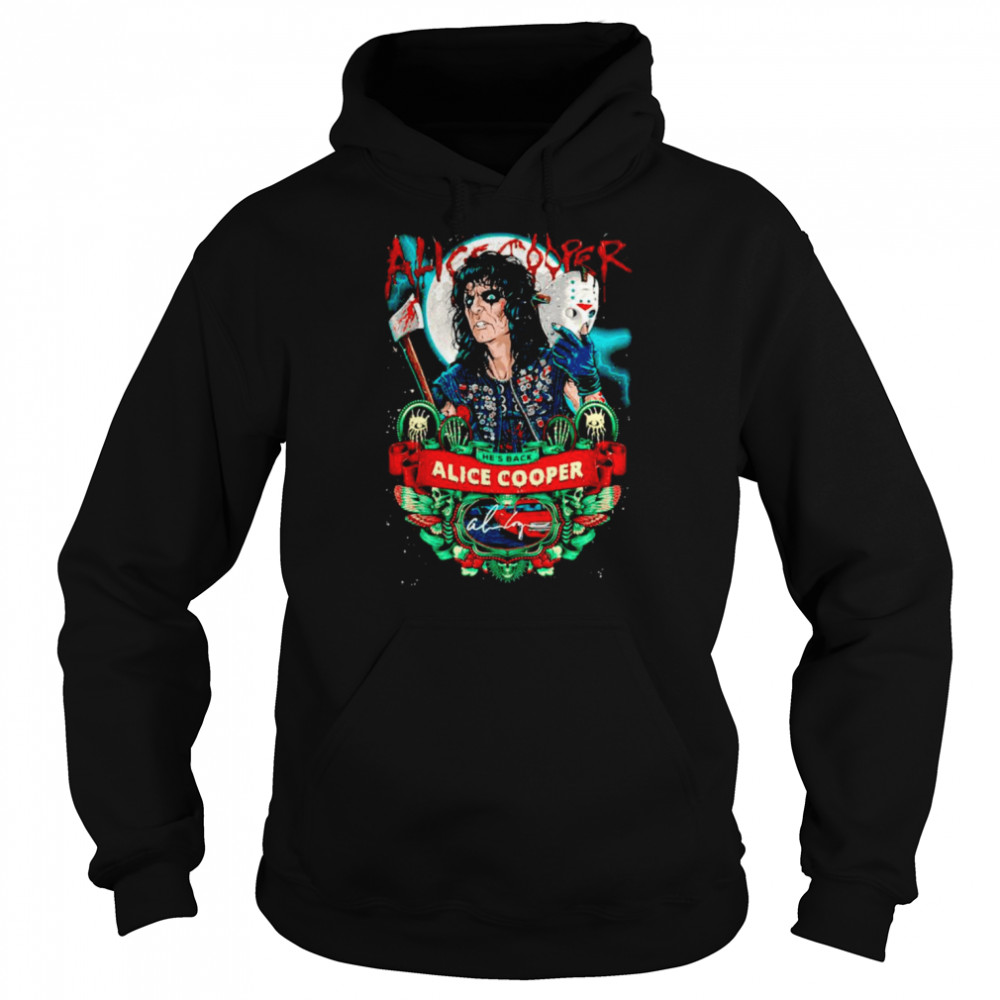 He’S Back Alice Cooper Shirt 4 » Cool Gifts for You - Mfamilygift He’S Back Alice Cooper Shirt 4