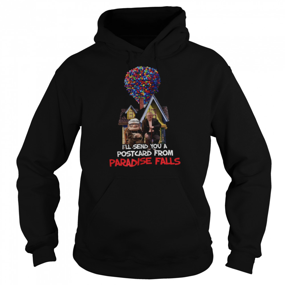 I’Ll Send You A Postcard From Paradise Falls Shirt 4 » Cool Gifts for You - Mfamilygift I’Ll Send You A Postcard From Paradise Falls Shirt 4