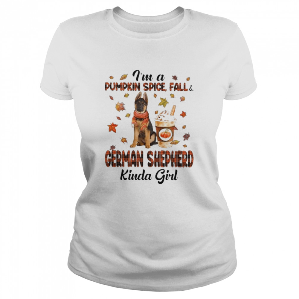 Im A Pumpkin Spice Fall German Shepherd Girl Halloween Shirt 1 » Cool Gifts for You - Mfamilygift Im A Pumpkin Spice Fall German Shepherd Girl Halloween Shirt 1