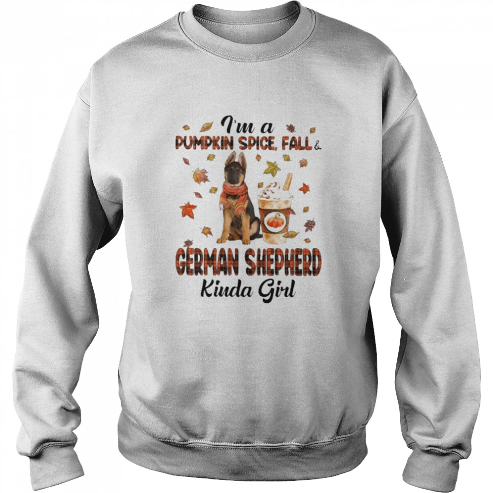 Im A Pumpkin Spice Fall German Shepherd Girl Halloween Shirt 3 » Cool Gifts for You - Mfamilygift Im A Pumpkin Spice Fall German Shepherd Girl Halloween Shirt 3