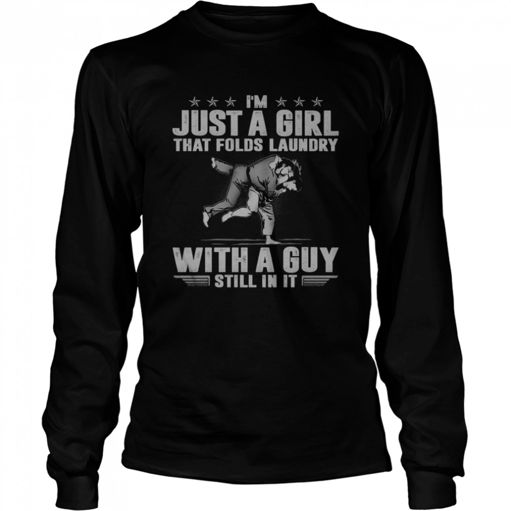 I’M Just A Girl That Folds Laundry With A Guy Still In It Shirt 2 » Cool Gifts for You - Mfamilygift I’M Just A Girl That Folds Laundry With A Guy Still In It Shirt 2