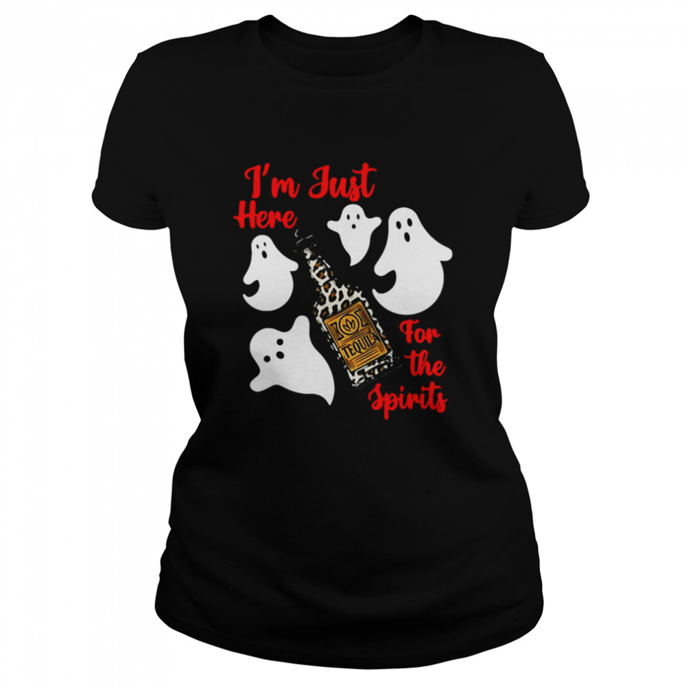 I’M Just Here For The Spirits Tequila Ghost Shirt 1 » Cool Gifts for You - Mfamilygift I’M Just Here For The Spirits Tequila Ghost Shirt 1