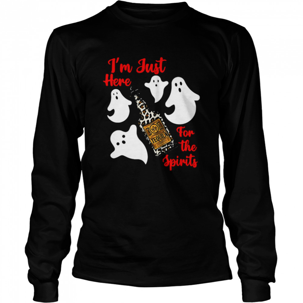 I’M Just Here For The Spirits Tequila Ghost Shirt 2 » Cool Gifts for You - Mfamilygift I’M Just Here For The Spirits Tequila Ghost Shirt 2