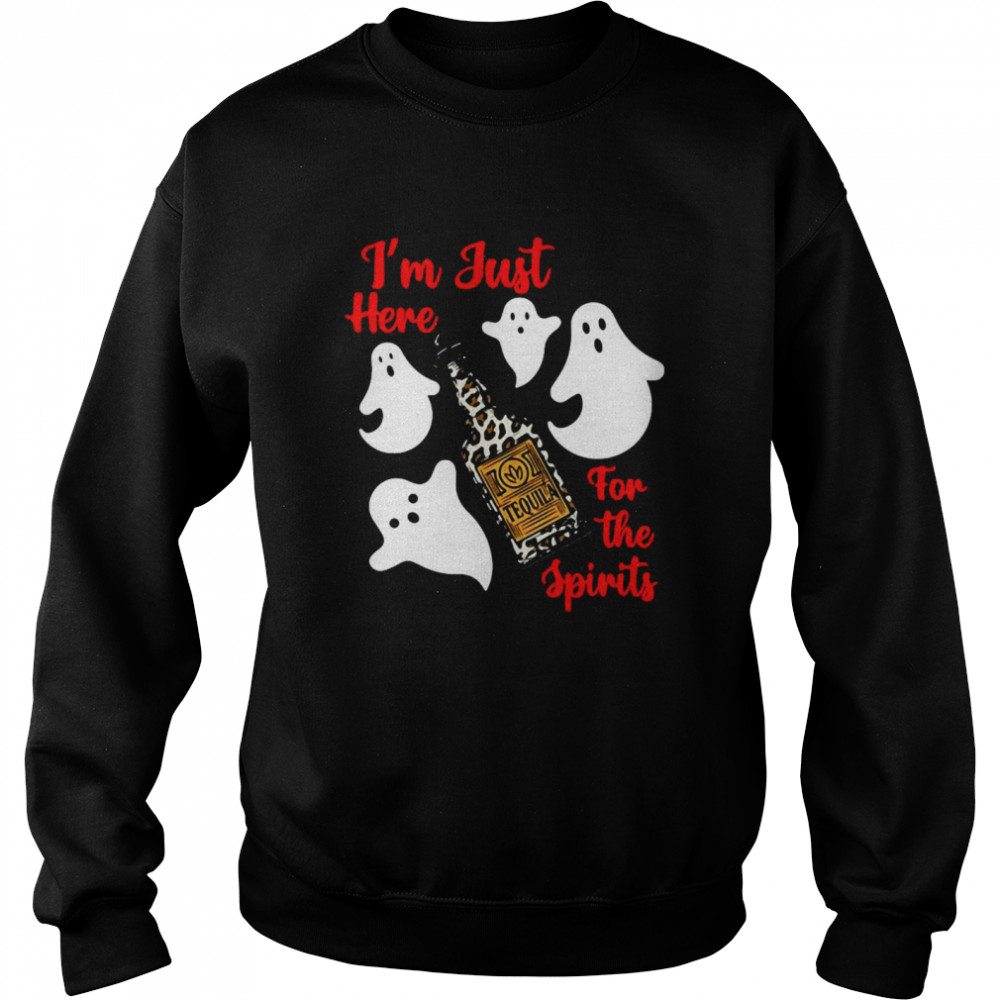 I’M Just Here For The Spirits Tequila Ghost Shirt 3 » Cool Gifts for You - Mfamilygift I’M Just Here For The Spirits Tequila Ghost Shirt 3