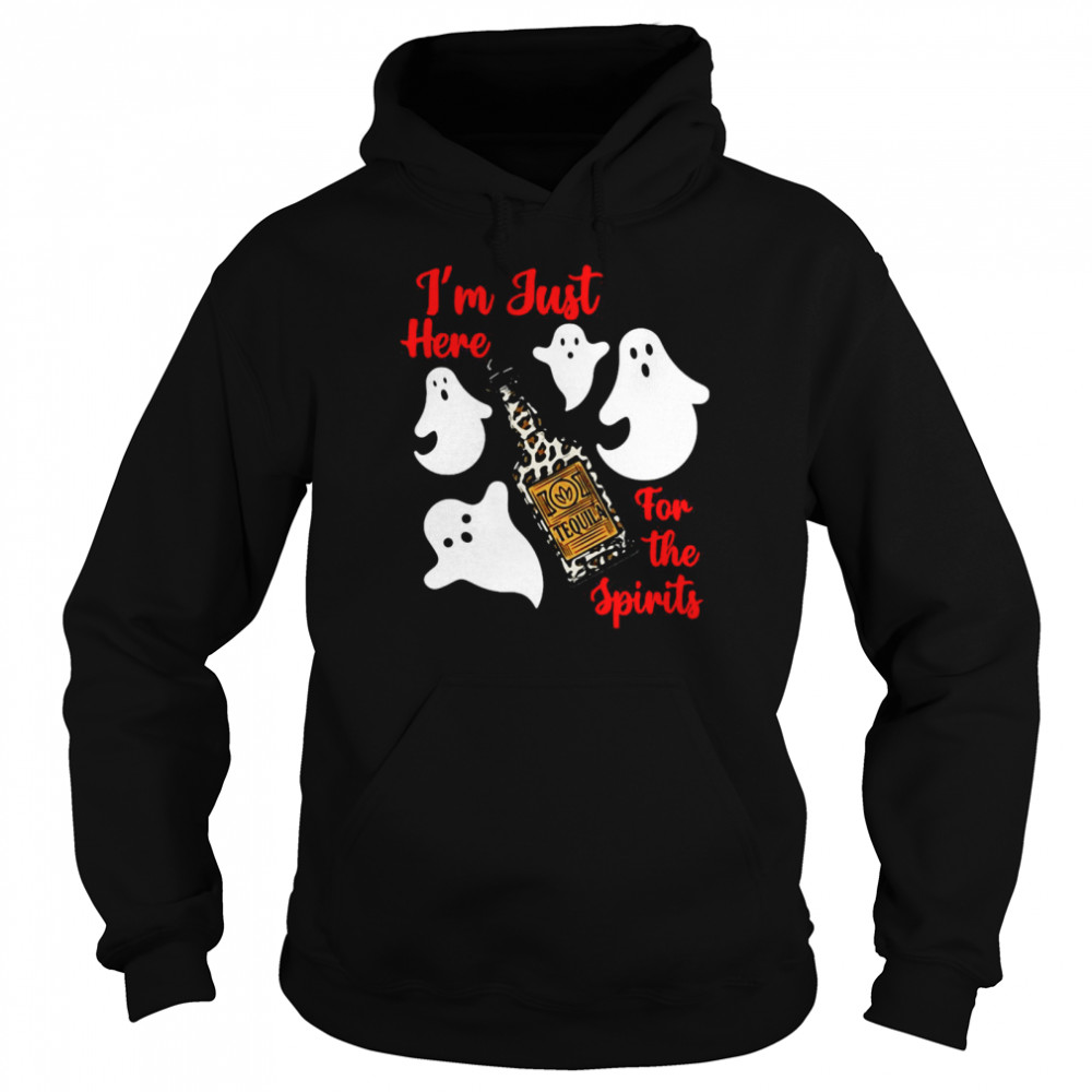 I’M Just Here For The Spirits Tequila Ghost Shirt 4 » Cool Gifts for You - Mfamilygift I’M Just Here For The Spirits Tequila Ghost Shirt 4