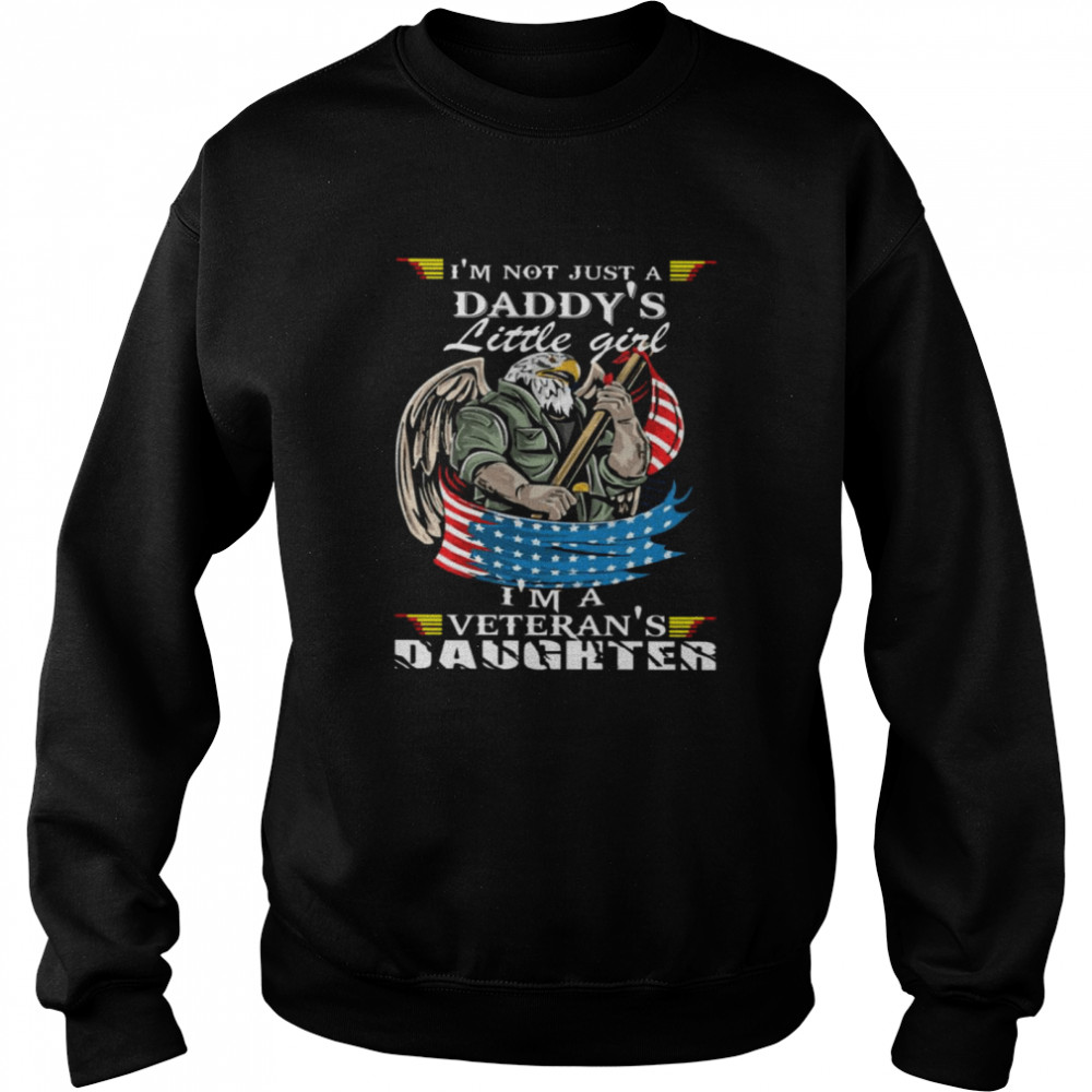I’M Not Just A Daddy’S Little Girl I’M A Veteran’S Daughter Shirt 3 » Cool Gifts for You - Mfamilygift I’M Not Just A Daddy’S Little Girl I’M A Veteran’S Daughter Shirt 3