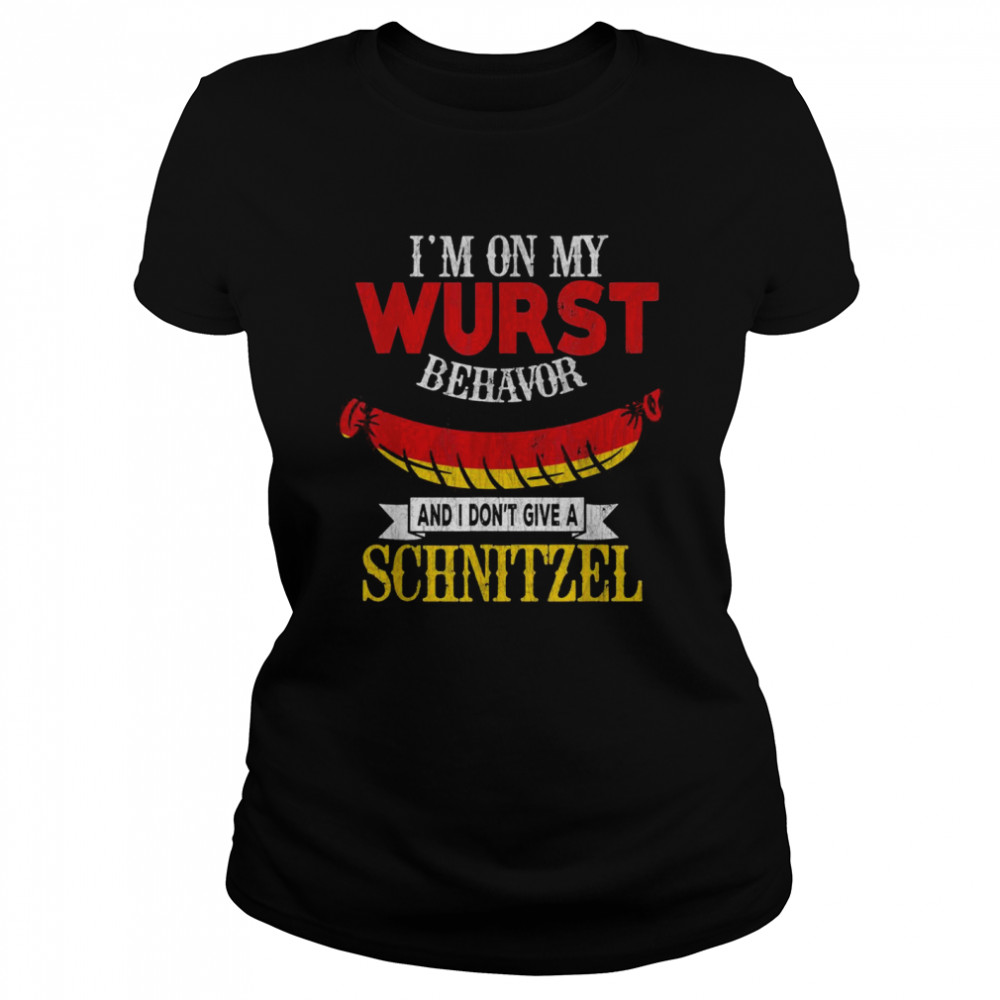 I’M On My Wurst Behavior I Dont Give A Schnitzel Oktoberfest Shirt 1 » Cool Gifts for You - Mfamilygift I’M On My Wurst Behavior I Dont Give A Schnitzel Oktoberfest Shirt 1