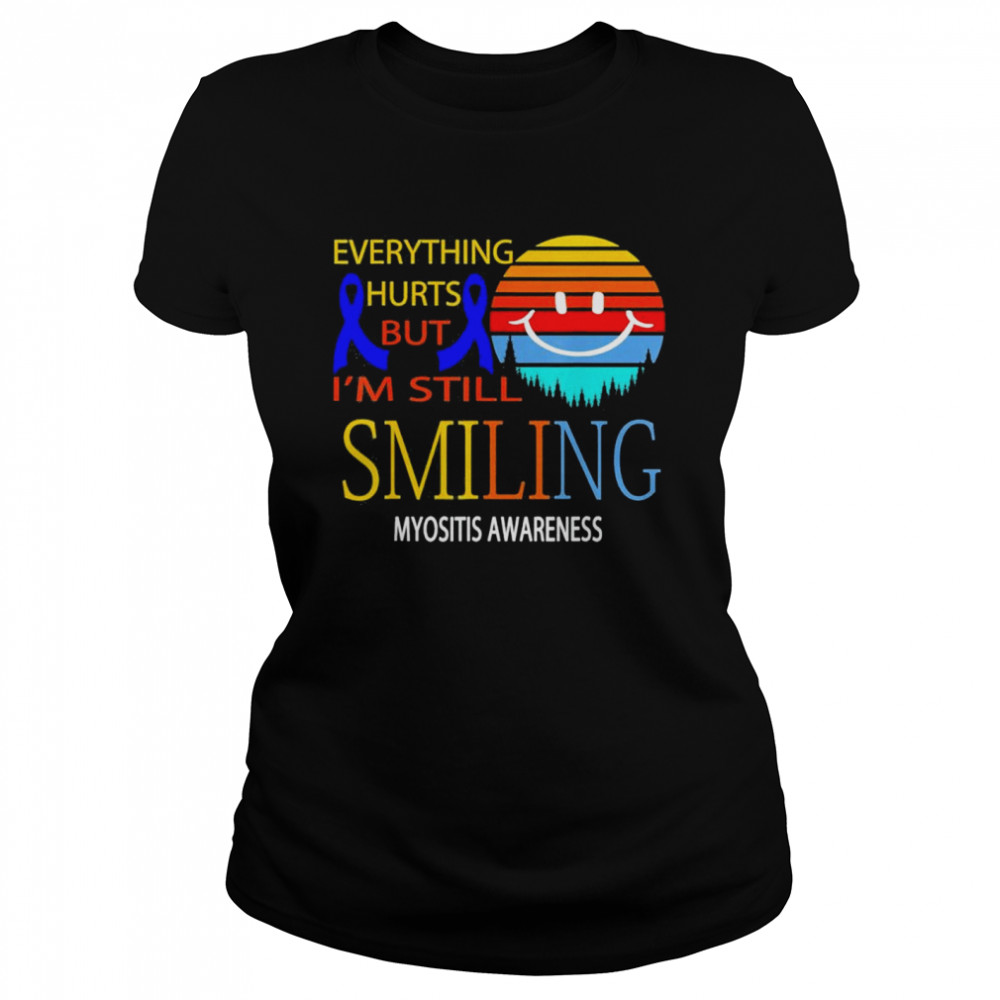 Im Still Smiling Myositis Awareness Shirt 1 » Cool Gifts for You - Mfamilygift Im Still Smiling Myositis Awareness Shirt 1