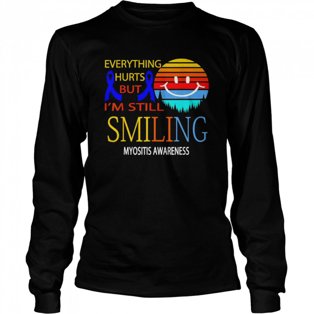 Im Still Smiling Myositis Awareness Shirt 2 » Cool Gifts for You - Mfamilygift Im Still Smiling Myositis Awareness Shirt 2