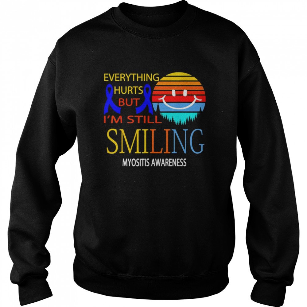 Im Still Smiling Myositis Awareness Shirt 3 » Cool Gifts for You - Mfamilygift Im Still Smiling Myositis Awareness Shirt 3