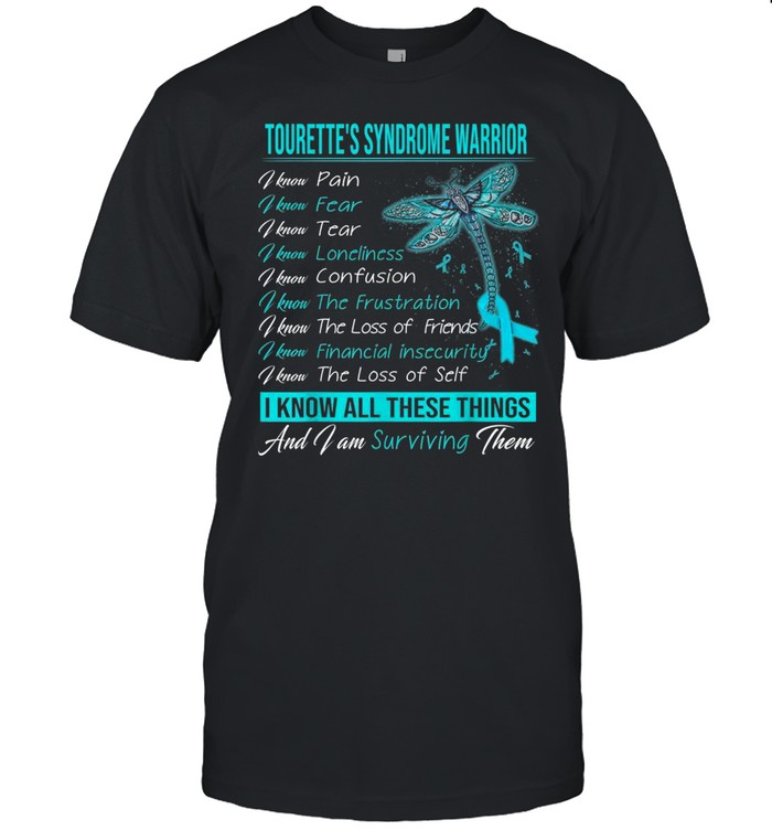 I’M Surviving Them Tourette’S Syndrome Awareness Shirt I’M Surviving Them Tourette’S Syndrome Awareness Shirt