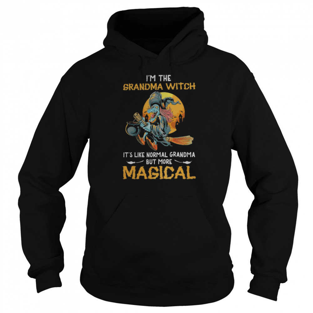 Im The Grandma Witch Its Like Normal Grandma But More Magical Halloween Shirt 4 » Cool Gifts for You - Mfamilygift Im The Grandma Witch Its Like Normal Grandma But More Magical Halloween Shirt 4