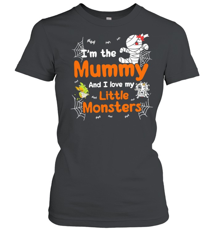 Im The Mummy And I Love My Little Monsters Halloween Shirt 1 » Cool Gifts for You - Mfamilygift Im The Mummy And I Love My Little Monsters Halloween Shirt 1