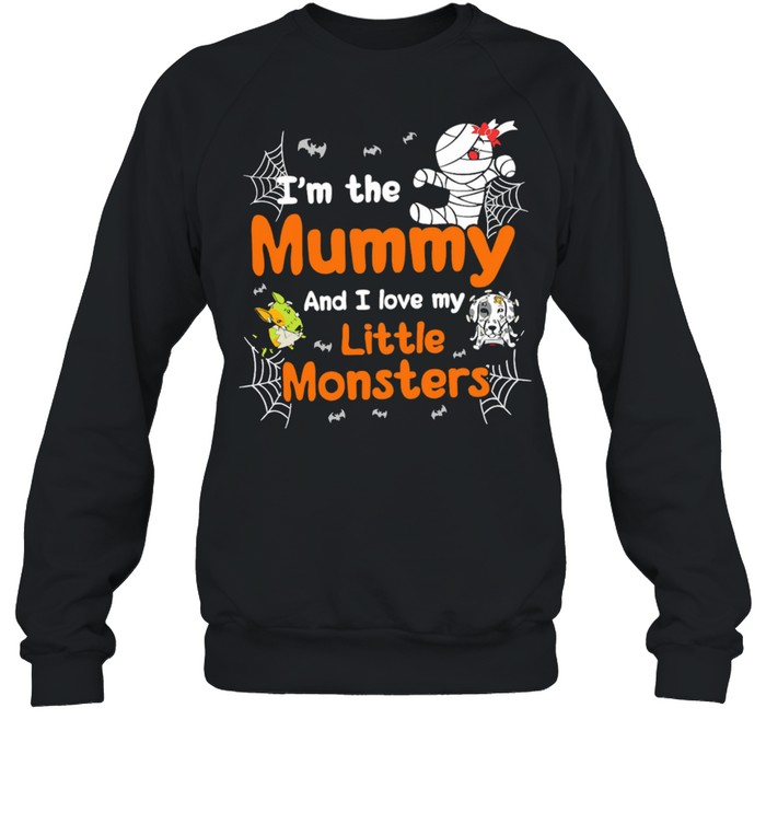 Im The Mummy And I Love My Little Monsters Halloween Shirt 3 » Cool Gifts for You - Mfamilygift Im The Mummy And I Love My Little Monsters Halloween Shirt 3