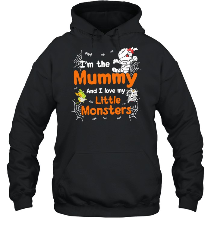 Im The Mummy And I Love My Little Monsters Halloween Shirt 4 » Cool Gifts for You - Mfamilygift Im The Mummy And I Love My Little Monsters Halloween Shirt 4