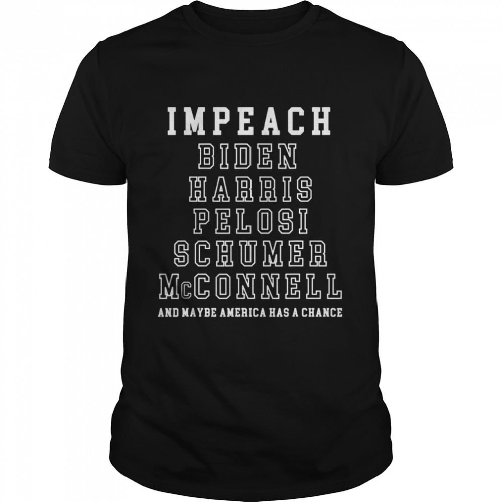 Impeach Biden Harris Pelosi Schumer Mcconnell Political Shirt Impeach Biden Harris Pelosi Schumer Mcconnell Political Shirt