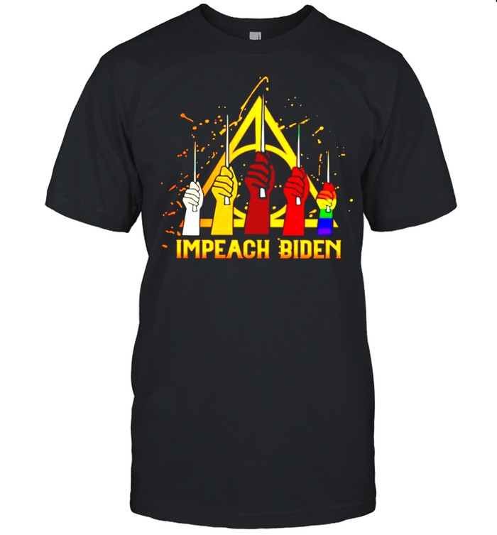 Impeach Biden Lgbt Magic Shirt Impeach Biden Lgbt Magic Shirt